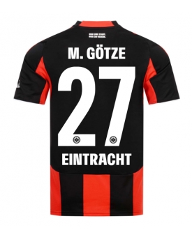 Billige Fotballdrakt Eintracht Frankfurt Mario Gotze #27 Replika Hjemmedrakt 2025-26 Kortermet Billige Fotballdrakt Eintracht Frankfurt Mario Gotze #27 Replika Hjemmedrakt 2025-26 Kortermet